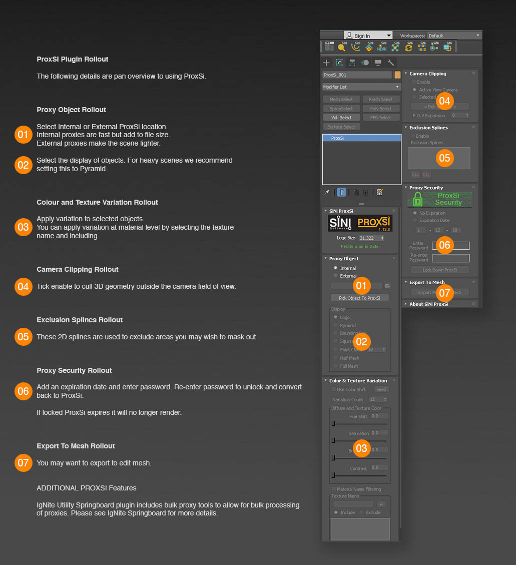 Image of SiNi Software ProxSi Interface