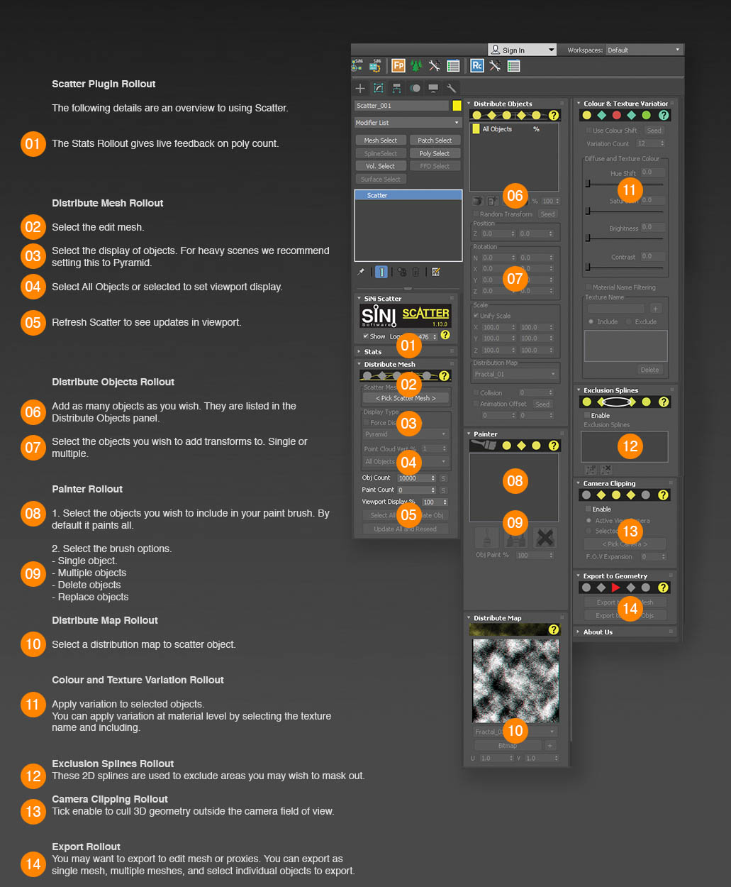 Image of SiNi Software Scatter Interface